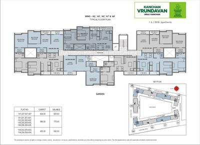 Project Image of 800 Sq.ft 2 BHK Apartment / Flat for sale in Uruli Kanchan for Rs. 3000000