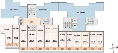 Project Image of 398.0 - 570.0 Sq.ft 1 BHK Apartment for buy in Shree Odhav Shree Hari Residency