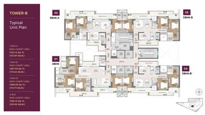 Project Image of 1288.99 - 1785.75 Sq.ft 3 BHK Apartment for buy in Adani The Marq