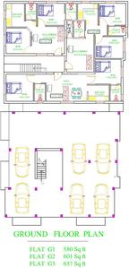 Project Image of 580.0 - 730.0 Sq.ft 2 BHK Apartment for buy in Crest Jade II