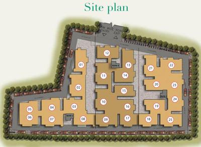 Project Image of 756.27 - 937.06 Sq.ft 2 BHK Apartment for buy in Vakil Magnolia