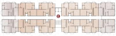 Project Image of 515.16 - 564.24 Sq.ft 2 BHK Apartment for buy in RJD Rangoli Residency Part 1