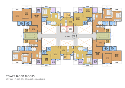 Project Image of 400.42 - 636.0 Sq.ft 1 BHK Apartment for buy in Lushlife Impero Building A And B