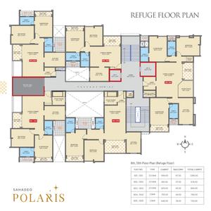 Project Image of 724.0 - 1296.0 Sq.ft 2 BHK Apartment for buy in J K Sahadeo Polaris