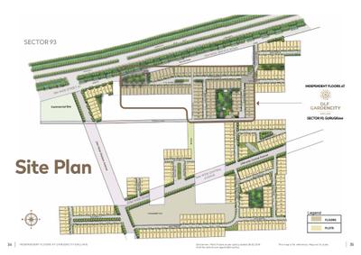 Project Image of 1539 Sq.ft 3 BHK Builder Floor for sale in Sector 93 for Rs. 16800000