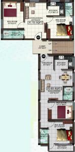 Project Image of 461.0 - 835.0 Sq.ft 1 BHK Apartment for buy in Srinivasa Vishnu