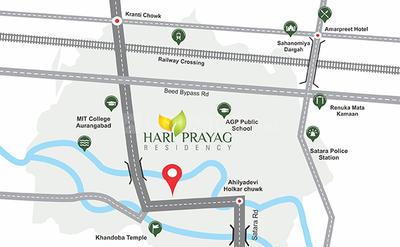 Project Image of 404.0 - 709.0 Sq.ft 1 BHK Apartment for buy in Marathwada Hari Prayag Residency Project 1