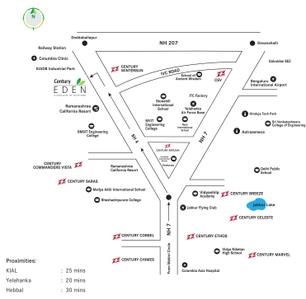 Project Image of 1200.0 - 1500.0 Sq.ft Residential Plot Plot for buy in Century Eden Phase 2