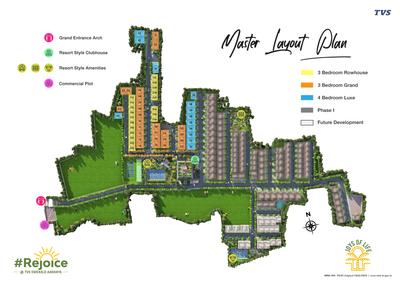 Project Image of 1453.0 - 2335.0 Sq.ft 2 BHK Villa for buy in TVS Emerald Aaranya Phase 1