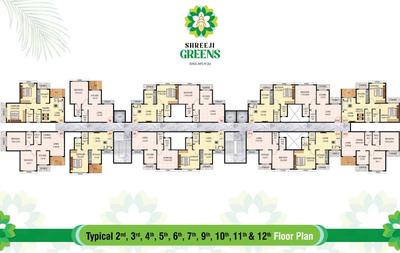Project Image of 205.7 - 532.71 Sq.ft 1 RK Apartment for buy in Deep Shreeji Greens