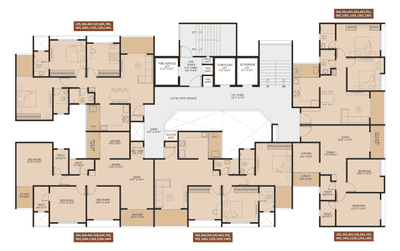 Project Image of 1050 Sq.ft 2 BHK Apartment / Flat for sale in Yewalewadi for Rs. 7500000