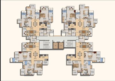 Project Image of 935.0 - 1640.0 Sq.ft 2 BHK Apartment for buy in Valencia Homes Phase 1 Tower D To G
