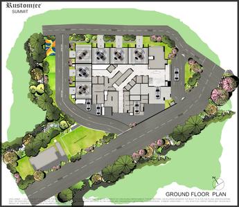 Project Image of 715.0 - 1219.34 Sq.ft 2 BHK Apartment for buy in Rustomjee Summit