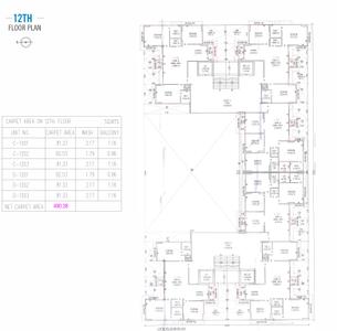 Project Image of 742.6 - 901.59 Sq.ft 2 BHK Apartment for buy in Shivalay Sky