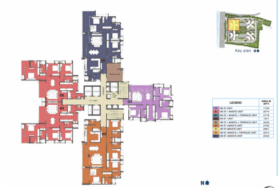 Project Image of 1750.0 - 2861.0 Sq.ft 3 BHK Apartment for buy in Prestige Ocean Pearl