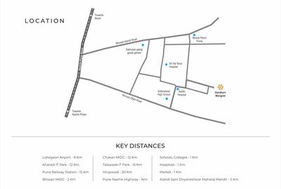 Yogesh Gandharv Marigold RH 7 To 12 Location Plan 1