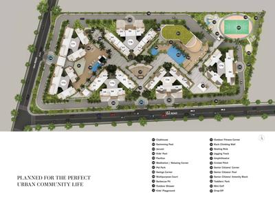 Project Image of 518.39 - 831.3 Sq.ft 1 BHK Apartment for buy in Amanora Arbano Towers 71 And 72