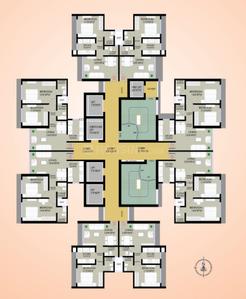Project Image of 386.0 - 585.0 Sq.ft 1 BHK Apartment for buy in Oyster Living Phase I