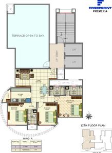 Project Image of 840.0 - 1319.0 Sq.ft 2 BHK Apartment for buy in Forefront Primeria