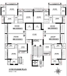 Project Image of 421.19 - 650.25 Sq.ft 1 BHK Apartment for buy in Laxmi Heights