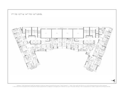 Project Image of 823.98 - 1663.58 Sq.ft 2 BHK Apartment for buy in Rustomjee 180 Bayview
