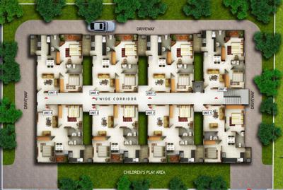 Project Image of 881.0 - 1014.0 Sq.ft 2 BHK Apartment for buy in SS Carona