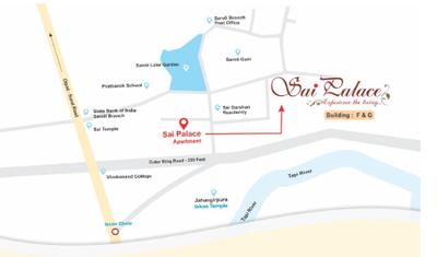 Project Image of 0.0 - 629.69 Sq.ft 2 BHK Apartment for buy in Shilp Sai Palace Building F G