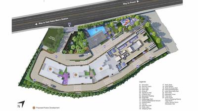 Project Image of 725.0 - 1024.0 Sq.ft 2 BHK Apartment for buy in Mahindra Alcove Wing A