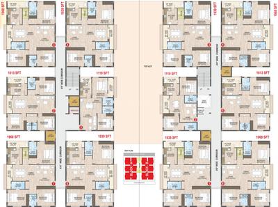 Project Image of 1119.0 - 1968.0 Sq.ft 2 BHK Apartment for buy in Mahidhara Xeno Platina