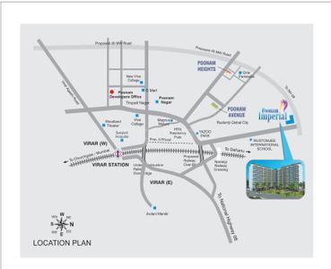 Project Image of 590.0 - 900.0 Sq.ft 1 BHK Apartment for buy in Poonam Imperial