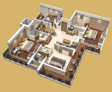 Project Image of 407.95 - 1189.52 Sq.ft 1 BHK Apartment for buy in Sanghvi Parsssva Excellensea
