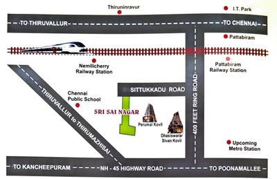 Project Image of 584.0 - 1406.0 Sq.ft Residential Plot Plot for buy in Kaaviya Sri Sai Nagar