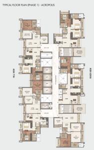 Project Image of 713.0 - 1955.0 Sq.ft 2 BHK Apartment for buy in Paradise Sai World City