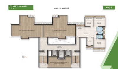 Project Image of 783.0 - 826.0 Sq.ft 3 BHK Apartment for buy in Bhagwati Greens 3