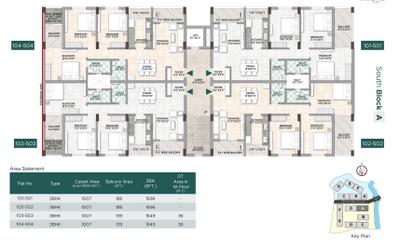 Project Image of 1309.0 - 1696.0 Sq.ft 2 BHK Apartment for buy in Ashray Vihar Phase II