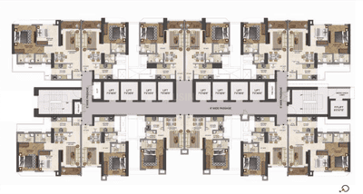 Project Image of 354.0 - 561.0 Sq.ft 1 BHK Apartment for buy in Runwal Code Name Enchanted Tower F