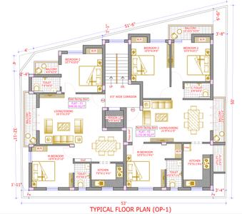 Project Image of 946.0 - 1153.0 Sq.ft 2 BHK Apartment for buy in 7 K Lotus Bay