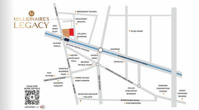 Project Image of 1050.99 - 1333.11 Sq.ft 3 BHK Apartment for buy in Shreeji Millionaires Legacy