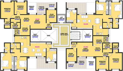 Project Image of 516.0 - 717.0 Sq.ft 2 BHK Apartment for buy in Yashada Life Vishakha Phase II