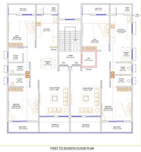 Project Image of 1861.0 - 1920.0 Sq.ft 2 BHK Apartment for buy in 360 Real Kaavya Residency 17