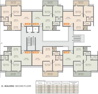 Project Image of 991.0 - 2400.0 Sq.ft 2 BHK Apartment for buy in Rohan Mithila