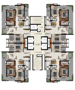 Project Image of 0.0 - 2100.0 Sq.ft 3 BHK Apartment for buy in Martell Prisma Magnus