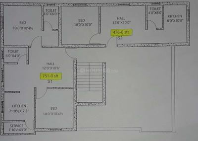 Project Image of 478.0 - 775.0 Sq.ft 1 BHK Apartment for buy in Crest Xia