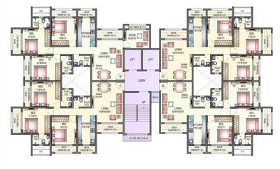 Project Image of 808.0 - 1570.0 Sq.ft 1 BHK Apartment for buy in Midcity Chakravarti