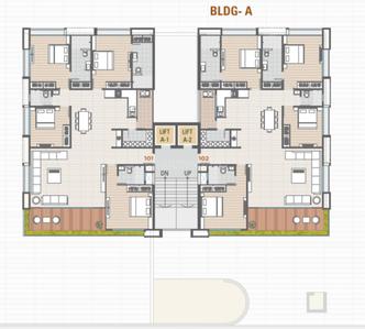 Project Image of 1924.16 - 3378.04 Sq.ft 4 BHK Apartment for buy in Ravani Green Serene