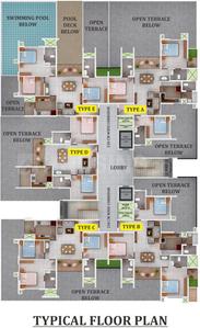 Project Image of 2450 Sq.ft 4 BHK Apartment / Flat for sale in Edappally for Rs. 22000000