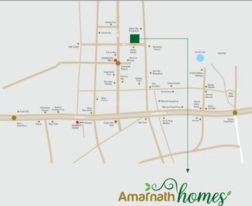 Ayodhya Amarnath Homes Location Plan 1