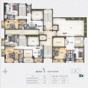 Project Image of 942.0 - 5258.0 Sq.ft 2 BHK Apartment for buy in Stalwart Pride
