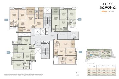 Project Image of 836.0 - 2023.0 Sq.ft 2 BHK Apartment for buy in Rohan Saroha