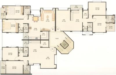 Project Image of 1150.0 - 1575.0 Sq.ft 2 BHK Apartment for buy in Sangini Bhulabhai Park